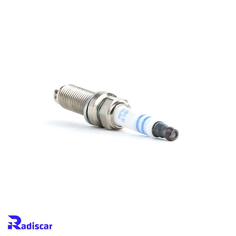شمع موتور پایه بلند سوزنی دبل ایریدیوم تک الکترود VR 6 NII 35 T برند Bosch کد 0242140536