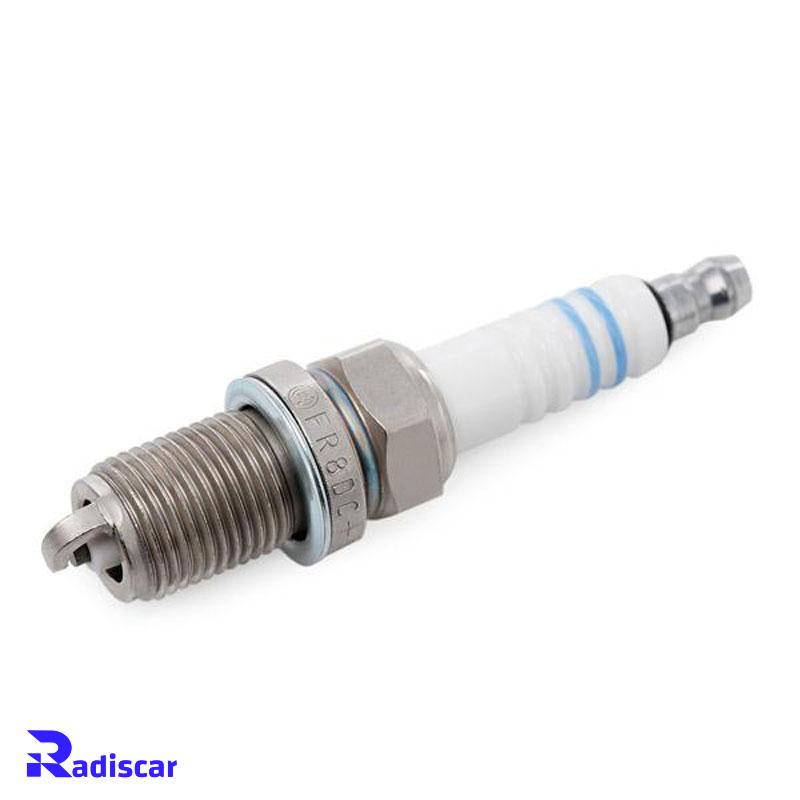 شمع موتور پایه کوتاه معمولی تک الکترود FR 8 DC+ برند Bosch کد 0242229659