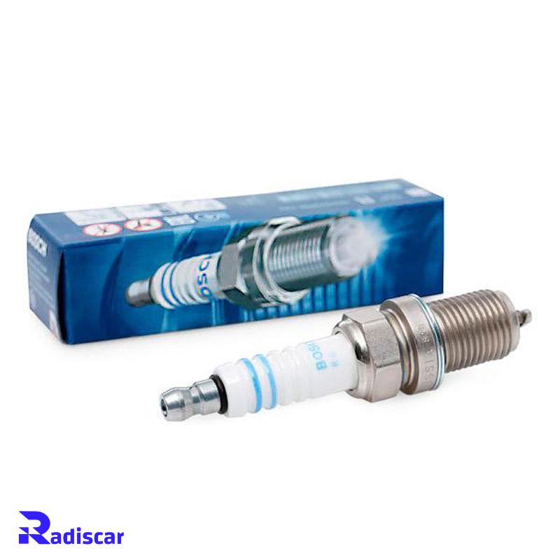 شمع موتور پایه کوتاه معمولی تک الکترود FR 8 DC+ برند Bosch کد 0242229659