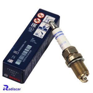 شمع موتور پایه کوتاه معمولی تک الکترود FR 8 DCX+ برند Bosch کد 0242229660