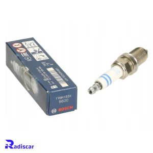 شمع موتور پایه کوتاه سوزنی دبل ایریدیوم تک الکترود FR 8 KII 33 X برند Bosch کد 0242230528