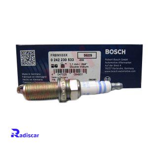 شمع موتور پایه کوتاه معمولی تک الکترود FR 8 DC+ برند Bosch کد 0242229659 (کپی)