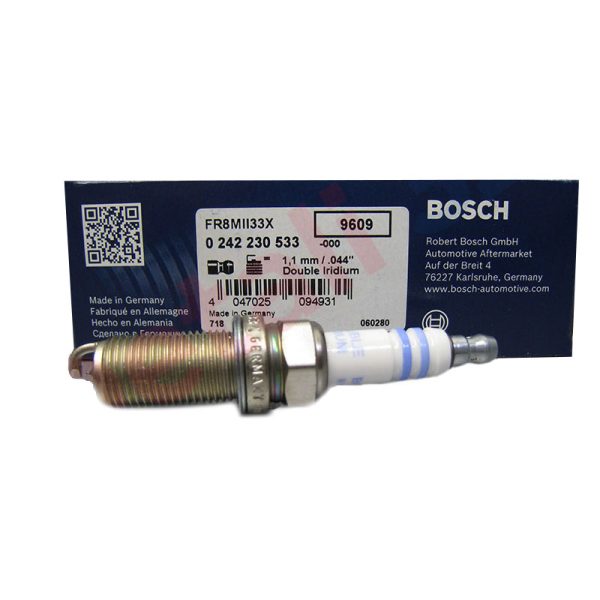 شمع موتور پایه کوتاه معمولی تک الکترود FR 8 DC+ برند Bosch کد 0242229659 (کپی)