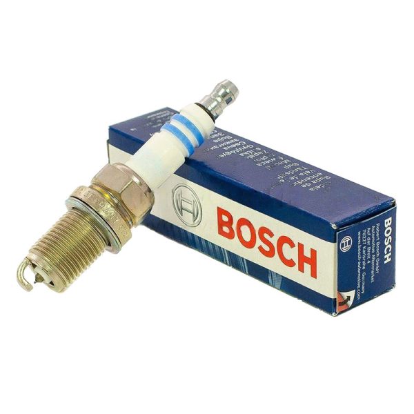 شمع موتور پایه کوتاه سوزنی دبل ایریدیوم تک الکترود FR 8 DII 33 X برند Bosch کد 0242230534