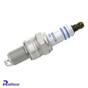 شمع موتور پایه کوتاه سوزنی دبل پلاتینیوم تک الکترود WR 8 DPP 30 X رند Bosch کد 0242230600