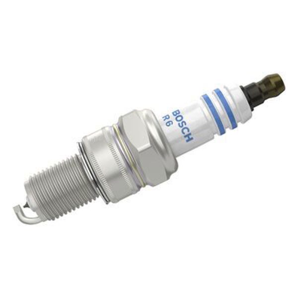 شمع موتور پایه کوتاه سوزنی دبل پلاتینیوم تک الکترود WR 8 DPP 30 X رند Bosch کد 0242230600