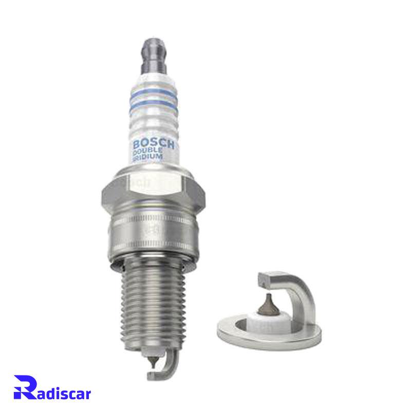 شمع موتور پایه کوتاه سوزنی ایریدیوم تک الکترود WR 7 KI 33 S برند Bosch کد 0242236576