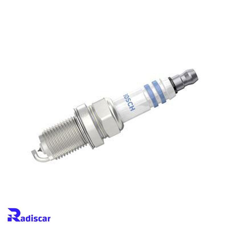شمع موتور پایه کوتاه سوزنی دبل پلاتینیوم تک الکترود FR 7 DPP 30 X برند Bosch کد 0242236616