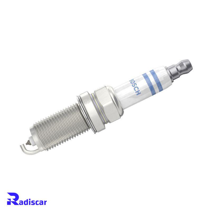 شمع موتور پایه بلند سوزنی دبل پلاتینیوم تک الکترود ZR 5 TPP 33 برند Bosch کد 0242145515