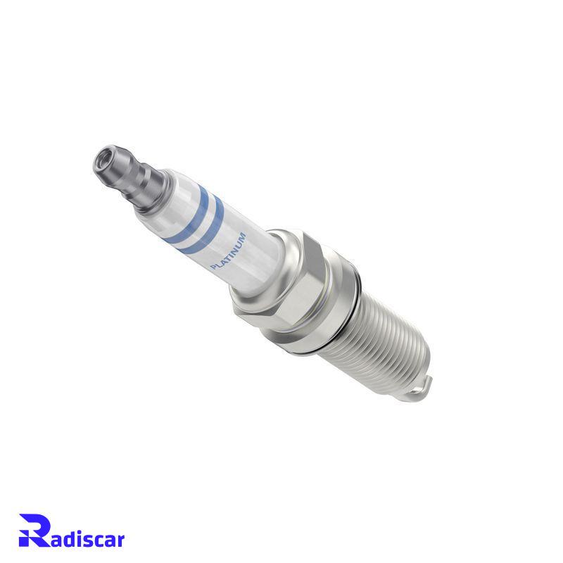 شمع موتور پایه بلند سوزنی دبل پلاتینیوم تک الکترود ZR 5 TPP 33 برند Bosch کد 0242145515