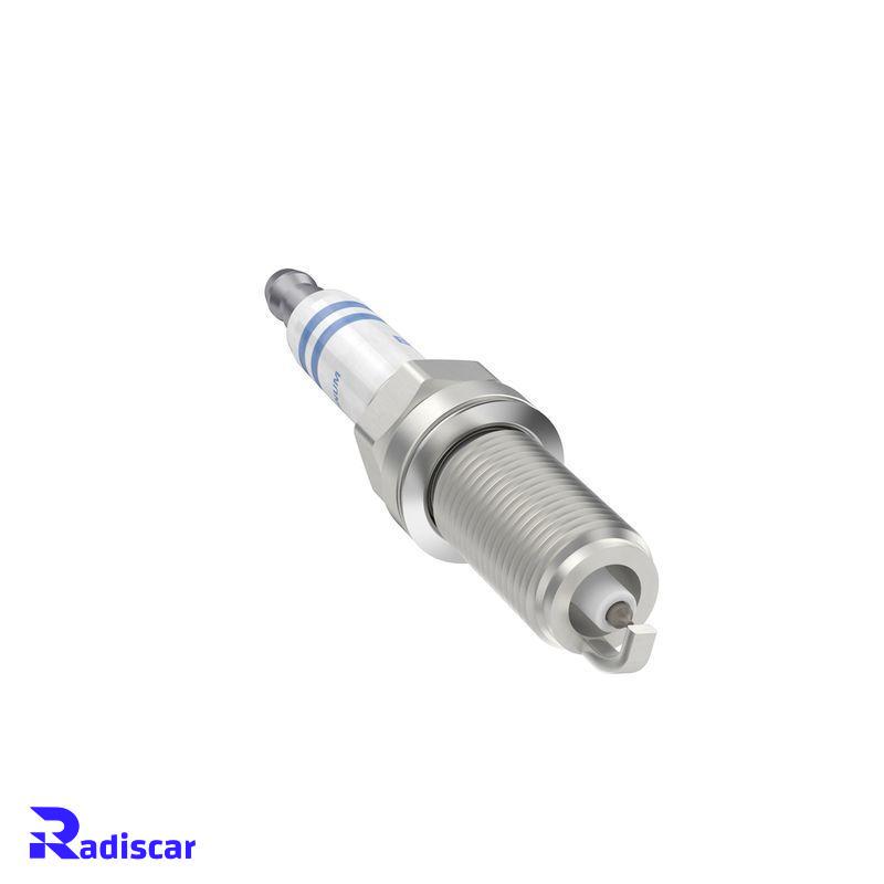 شمع موتور پایه بلند سوزنی دبل پلاتینیوم تک الکترود FR 7 SPP 302 U برند Bosch کد 0242236653