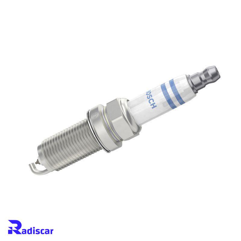 شمع موتور پایه بلند سوزنی دبل پلاتینیوم تک الکترود FR 7 SPP 302 U برند Bosch کد 0242236653
