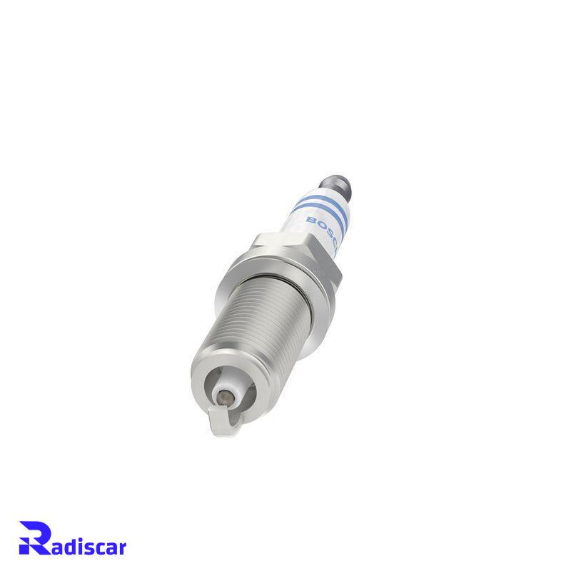شمع موتور پایه بلند سوزنی دبل پلاتینیوم تک الکترود FR 7 SPP 302 U برند Bosch کد 0242236653