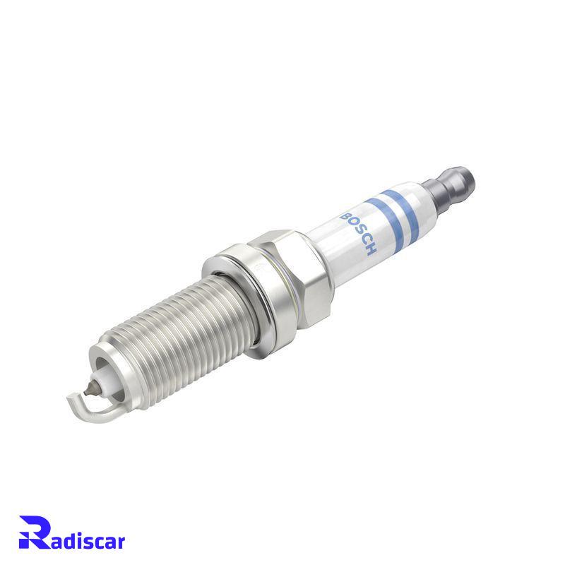 شمع موتور پایه بلند سوزنی دبل پلاتینیوم تک الکترود ZR 5 TPP 33 برند Bosch کد 0242145515