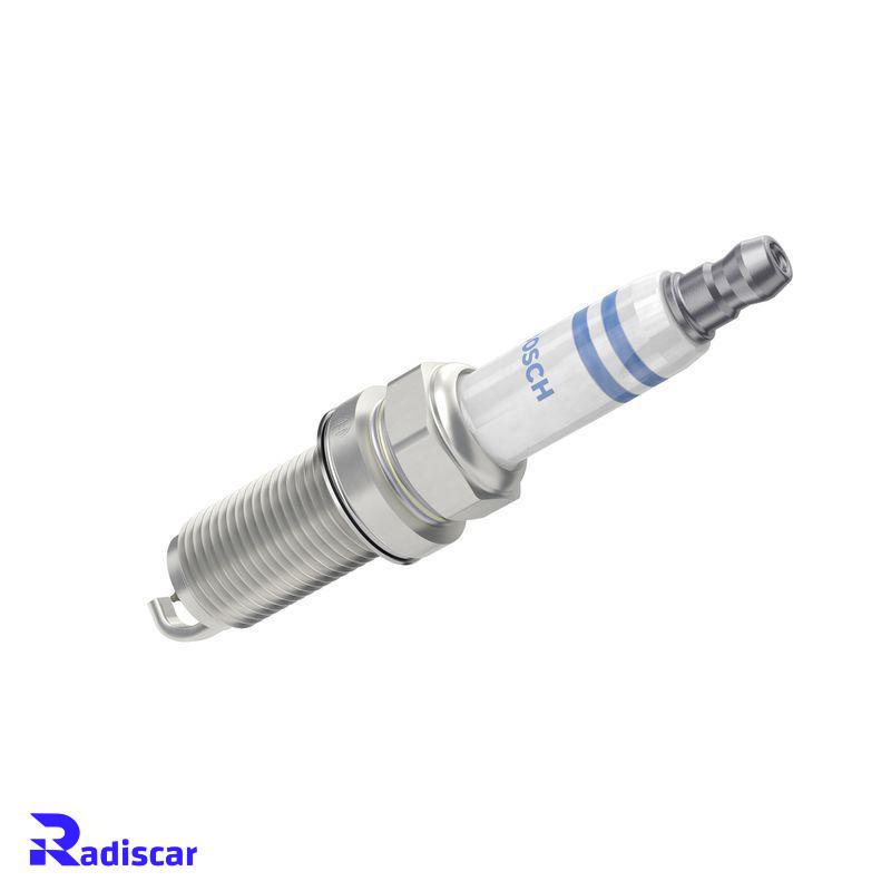 شمع موتور پایه بلند سوزنی دبل پلاتینیوم تک الکترود FR 7 SPP 302 U برند Bosch کد 0242236653