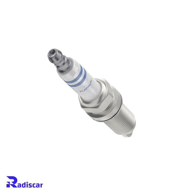 شمع موتور پایه بلند سوزنی دبل پلاتینیوم تک الکترود FR 7 SPP 302 U برند Bosch کد 0242236653
