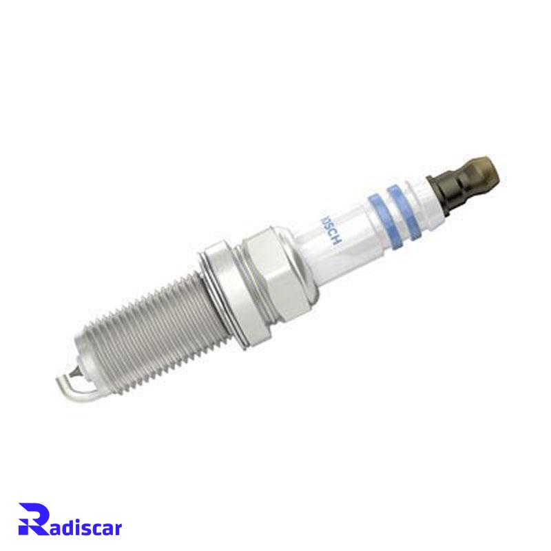 شمع موتور پایه بلند سوزنی دبل ایریدیوم تک الکترود FR 7 NII 30 S برند Bosch کد 0242236671