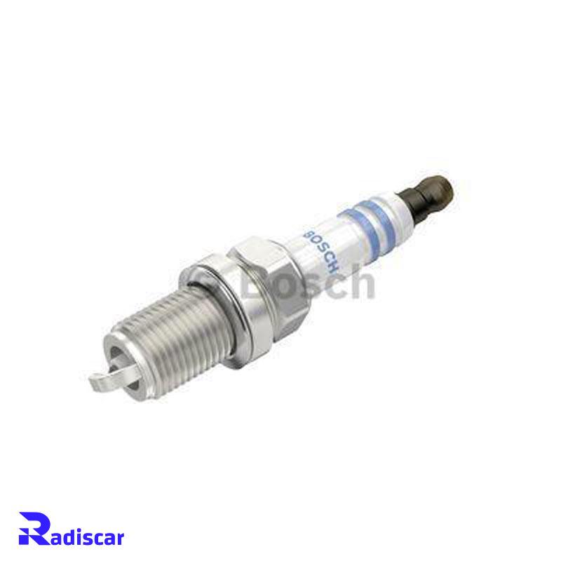 شمع موتور پایه کوتاه سوزنی دبل پلاتینیوم تک الکترود +54 FR 6 KPP 33 X+ برند Bosch کد 0242240649