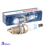 شمع موتور پایه کوتاه سوزنی دبل پلاتینیوم تک الکترود +54 FR 6 KPP 33 X+ برند Bosch کد 0242240649