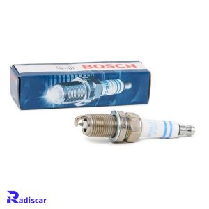 شمع موتور پایه کوتاه سوزنی دبل پلاتینیوم تک الکترود FR 5 KPP 332 S برند Bosch کد 0242245576