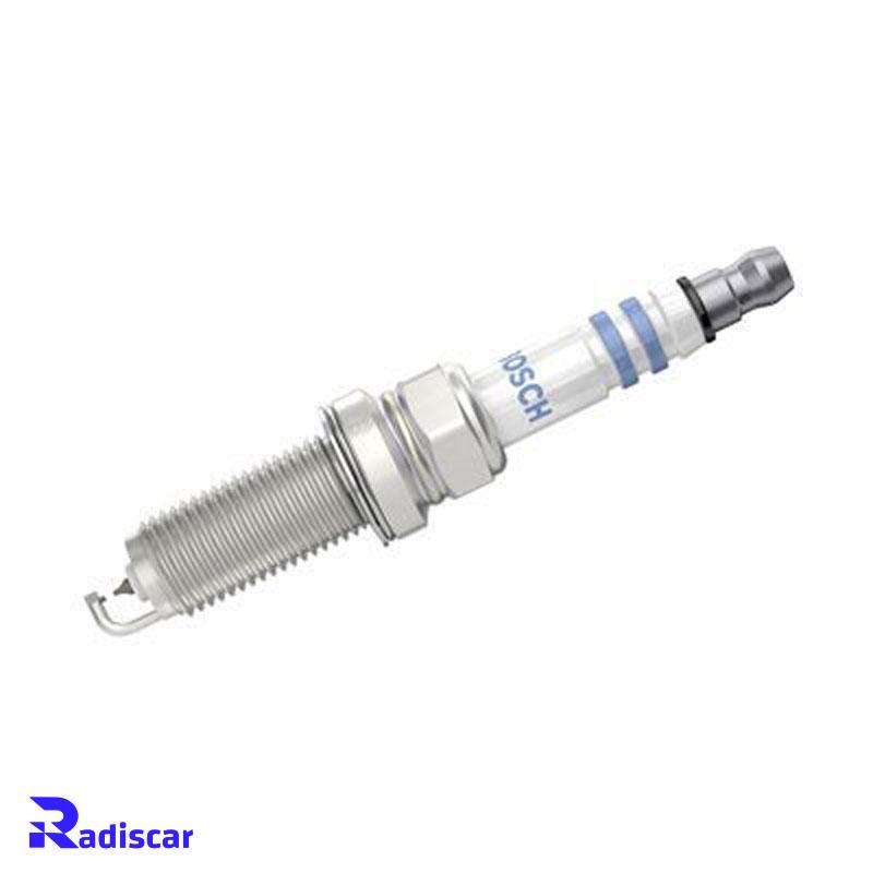 شمع موتور پایه بلند سوزنی دبل ایریدیوم تک الکترود VR 8 NII 35 U برند Bosch کد 0242129514