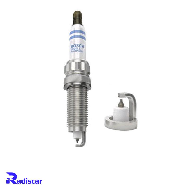 شمع موتور پایه بلند سوزنی دبل پلاتینیوم تک الکترود ZR 5 TPP 33-S برند Bosch کد 0242145518